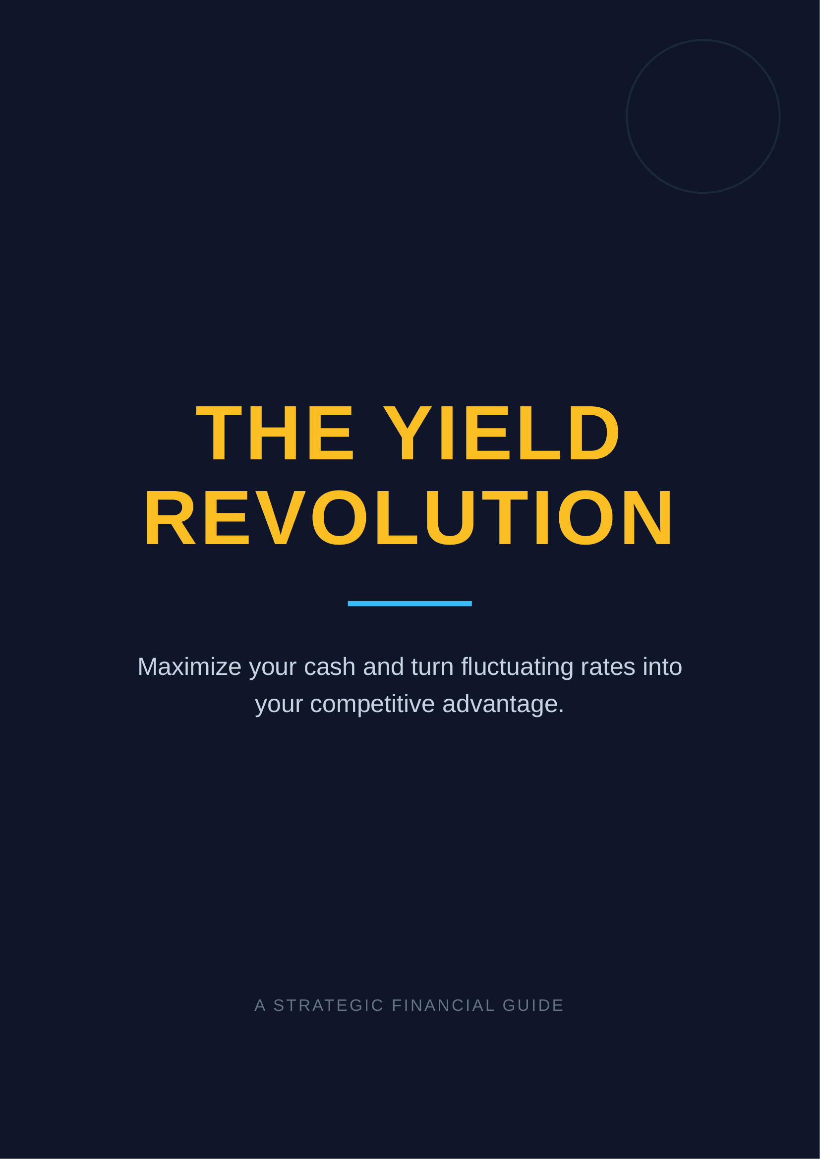 THE YIELD REVOLUTION